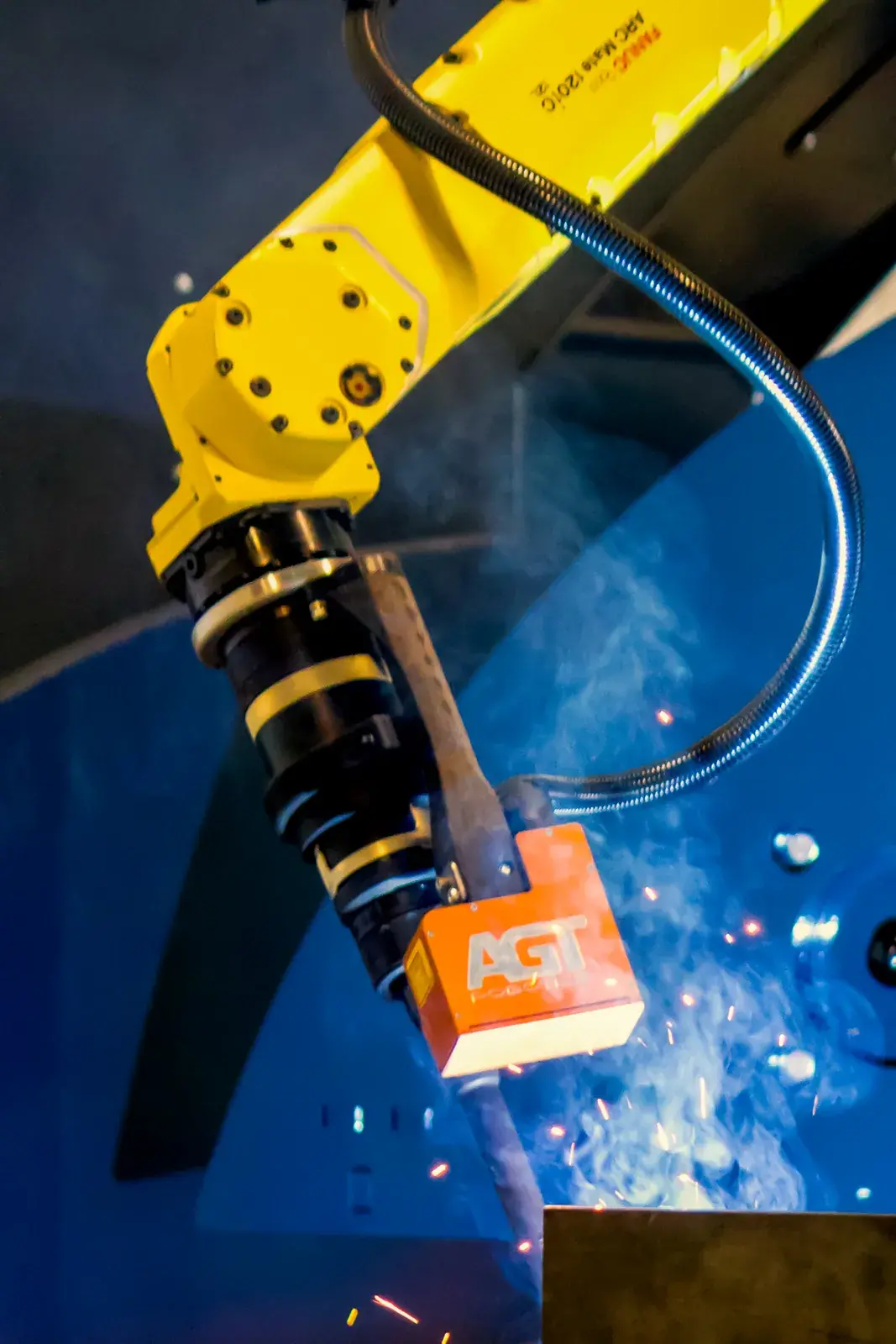 Bras robotisé AGT Robotics en action