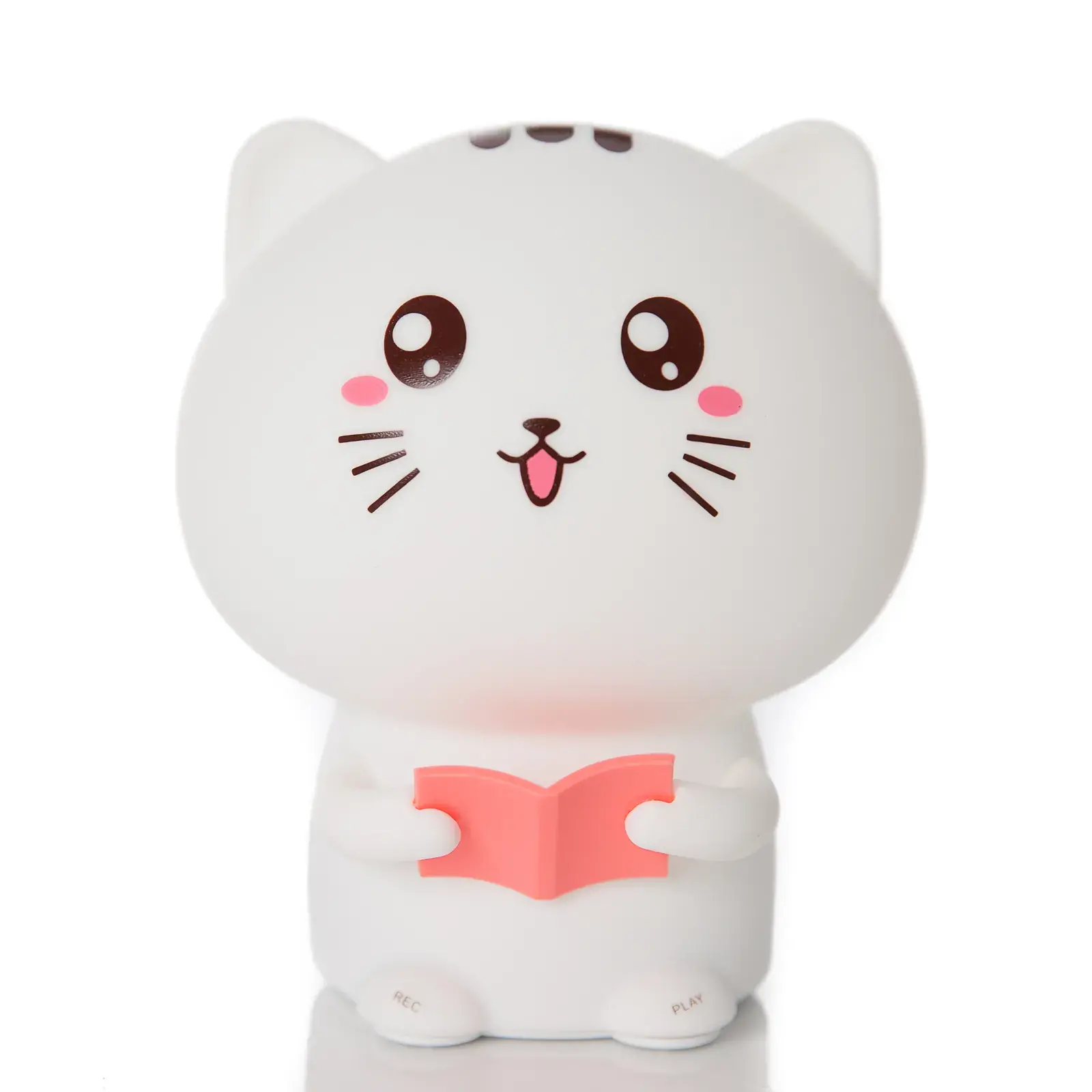 Packshot e-commerce veilleuse chat : vue principale