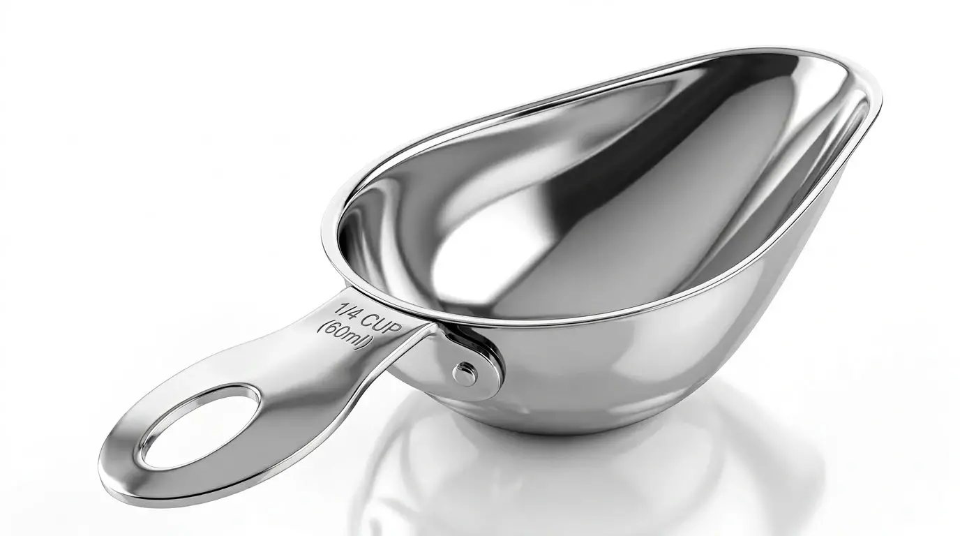 Photographie de produit en acier inoxydable avec contrôle précis des reflets et rendu haut de gamme