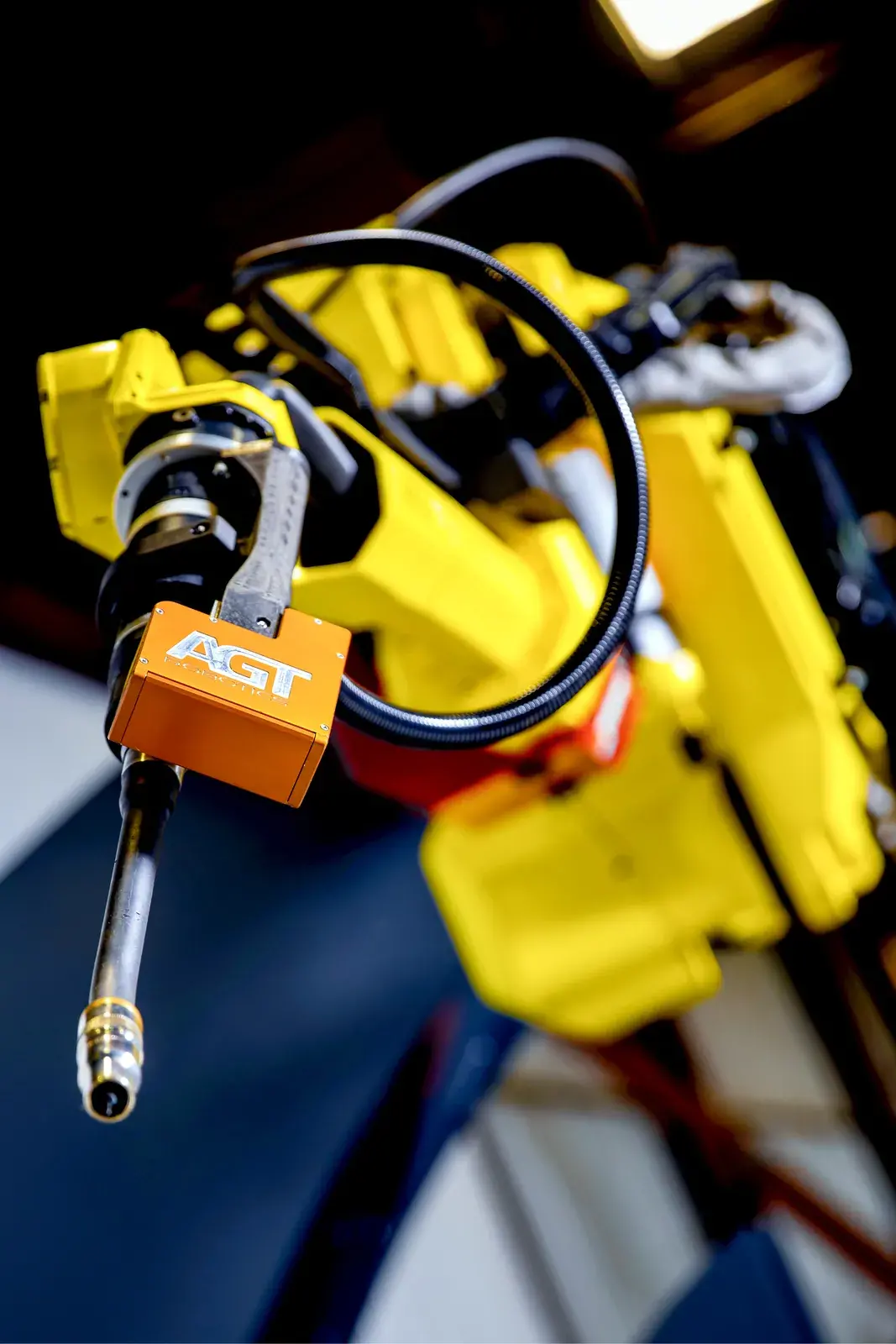 Détail technique torche robotique