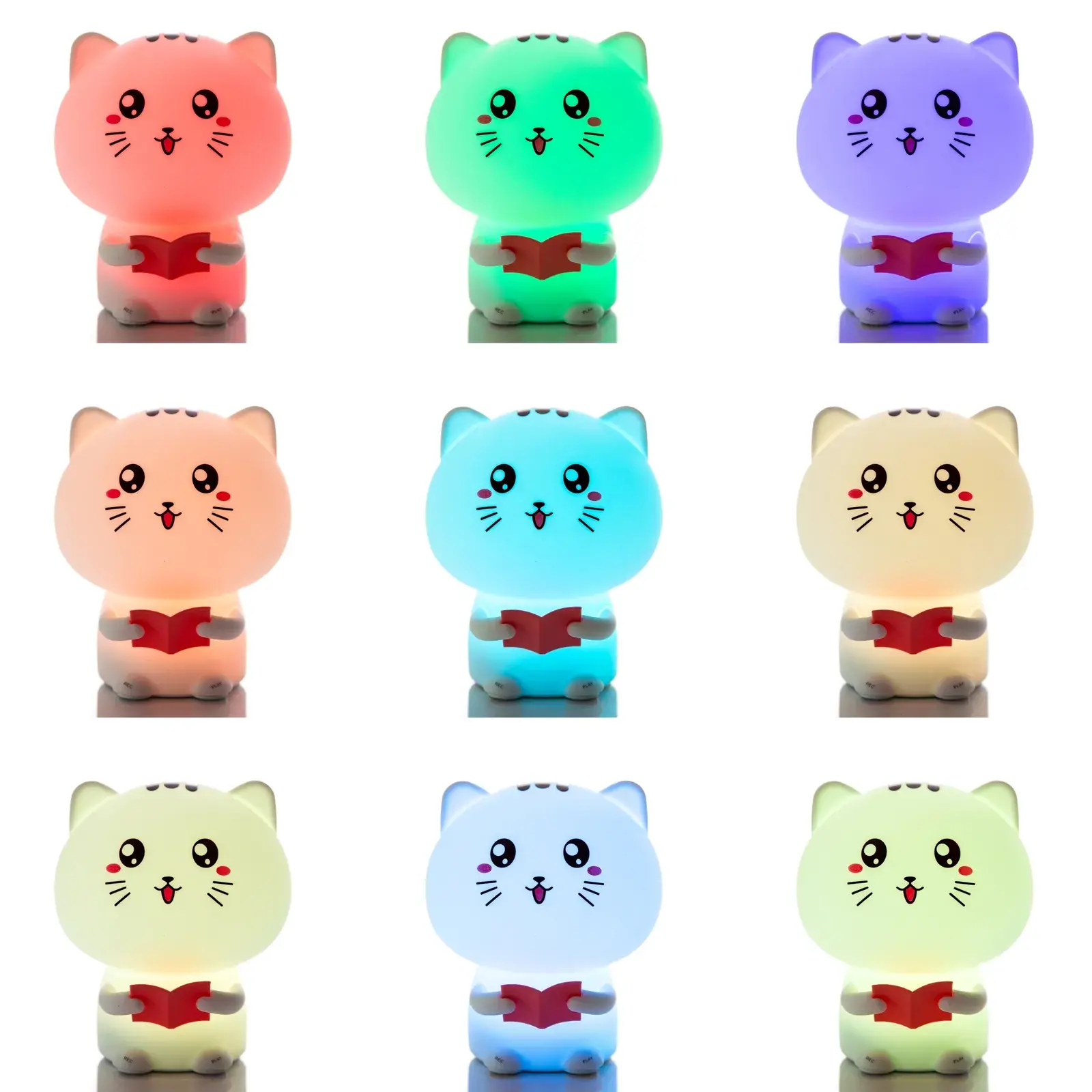 Variations de couleurs veilleuse